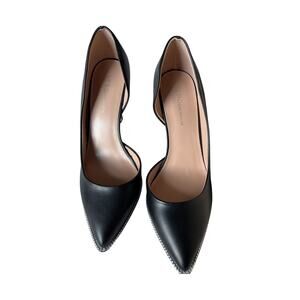 BCBGeneration Shoes Womens Size 9 Black Harnoy D'Orsay Pumps 4" Embellished
